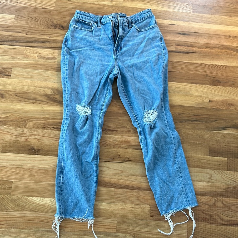Madwell the curvy perfect vintage jeans